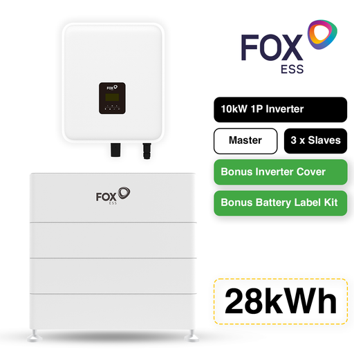 FOX CQ7 28kW (L4) Bundle w/ 10kW Single Phase Inverter