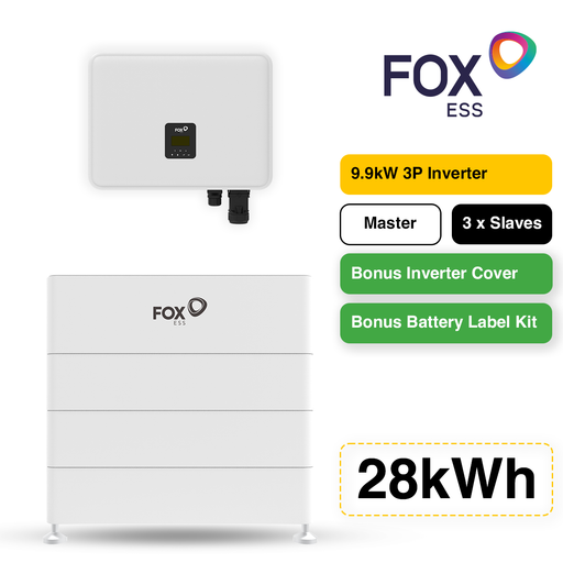FOX CQ7 28kW (L4) Bundle w/ 9.99kW Three Phase Inverter