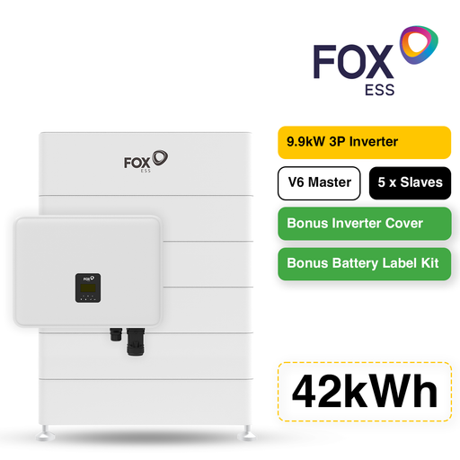 FOX CQ7 42kW (L6) Bundle w/ 9.99kW Three Phase Inverter