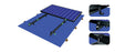 EXCLUDING RAIL Mibet 10 panel Tile Kit 30/35mm Black (01-SJM10TILEB)