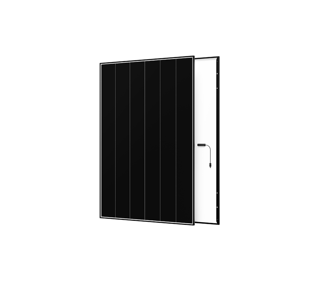 Solar Panel AIKO Neostar 3P54 N-type ABC 490W Black Frame 30mm 1500V EVO2, 1.2m lead, 25-yr Warranty (AIKO-A490-MCE54Mw, IEC 61215-2021)