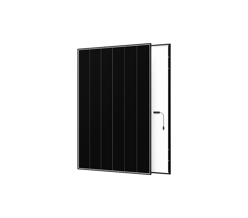 Solar Panel AIKO Neostar 3P54 N-type ABC 490W Black Frame 30mm 1500V EVO2, 1.2m lead, 25-yr Warranty (AIKO-A490-MCE54Mw, IEC 61215-2021)