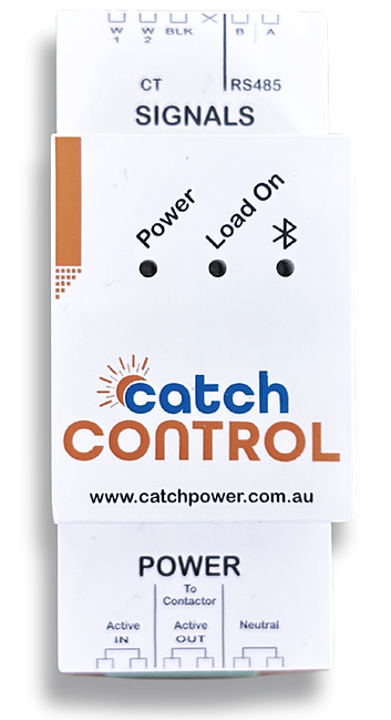 CATCH POWER 1 Phase programmable controller with 2 x 100A CT's (Catch Control 2 Channel)