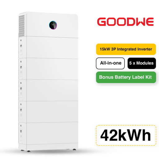 Goodwe ESA 42kWh Bundle w/ 15kW Three Phase Inverter