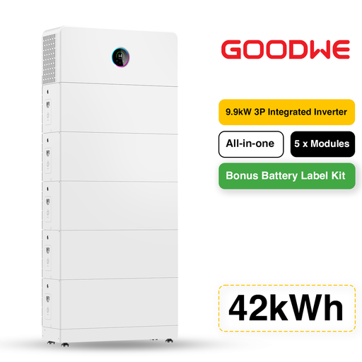 Goodwe ESA 42kWh Bundle w/ 9.9kW Three Phase Inverter