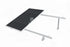 Mibet MRac adjustable tilt frame kit with MA rail supporting a solar panel