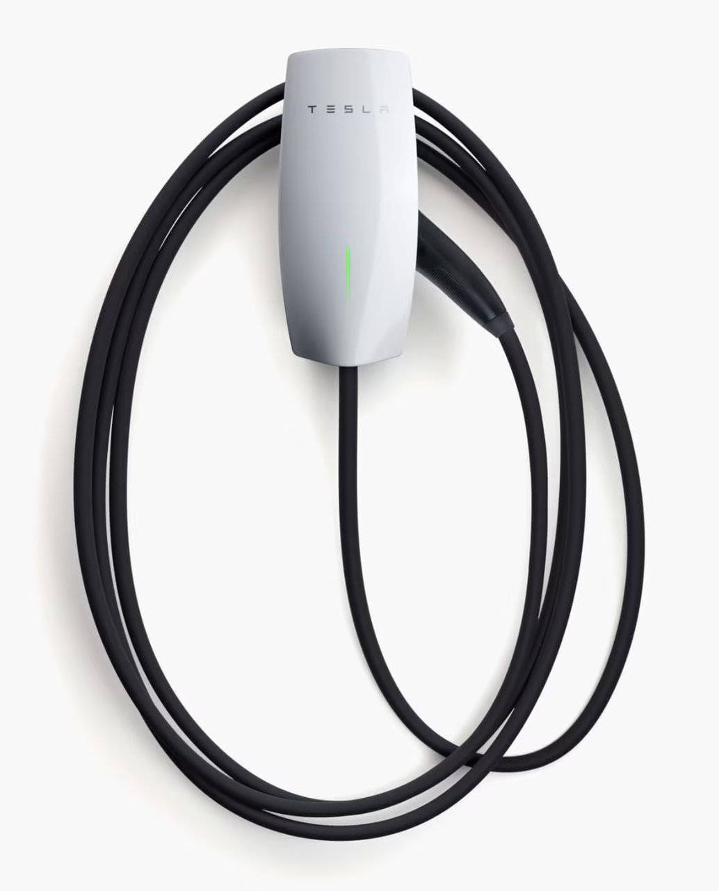 Black tesla on sale wall charger